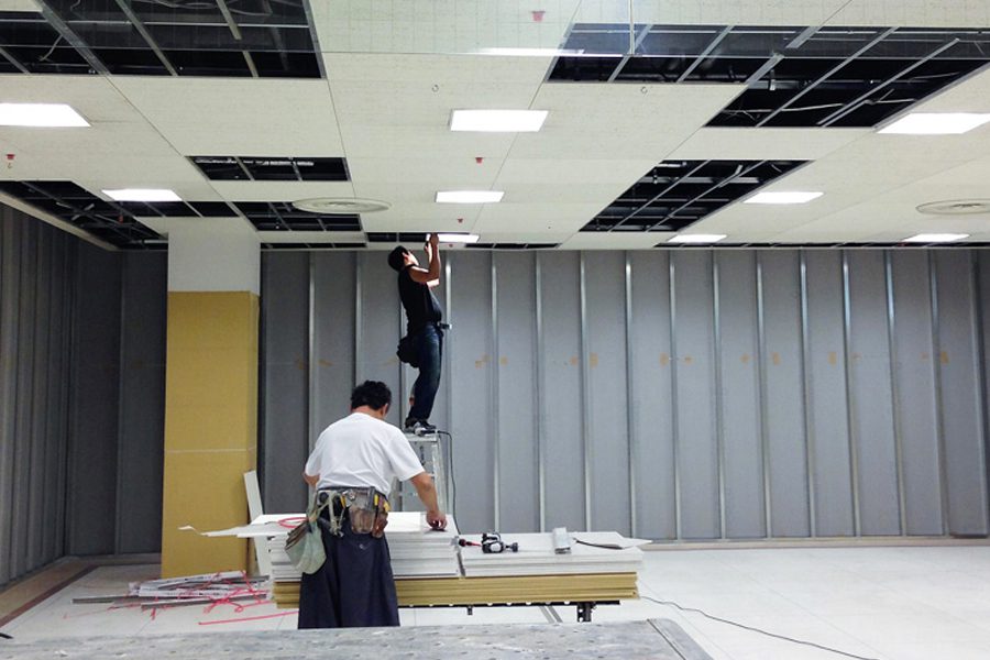 commercial ceiling works