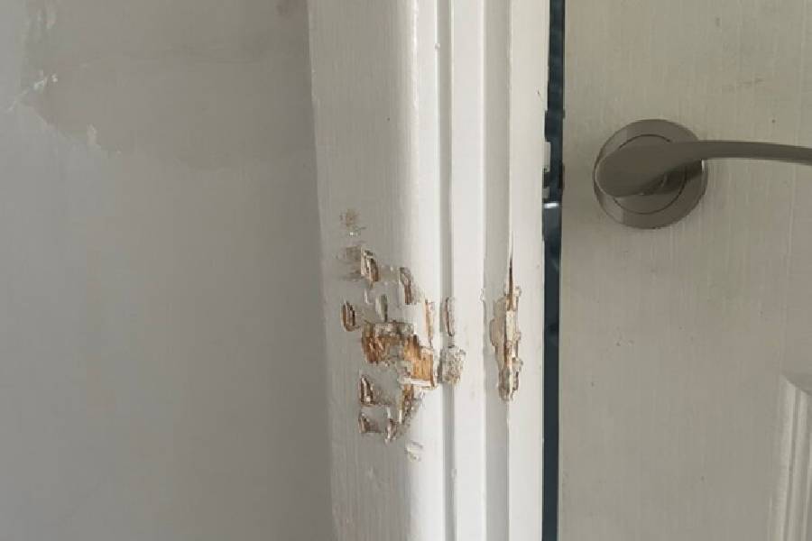 Door Frame Replacement for door, frame & fixture removal
