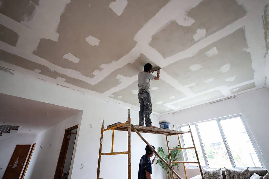 False Ceiling Work for false ceiling removal & restoration