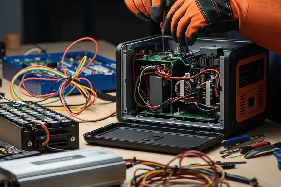 M&E Disassembly for electrical & m&e dismantling