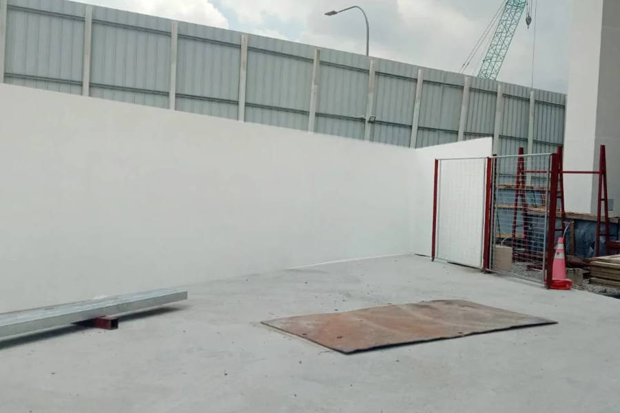 Noise Barrier Hoarding for hoarding board installation